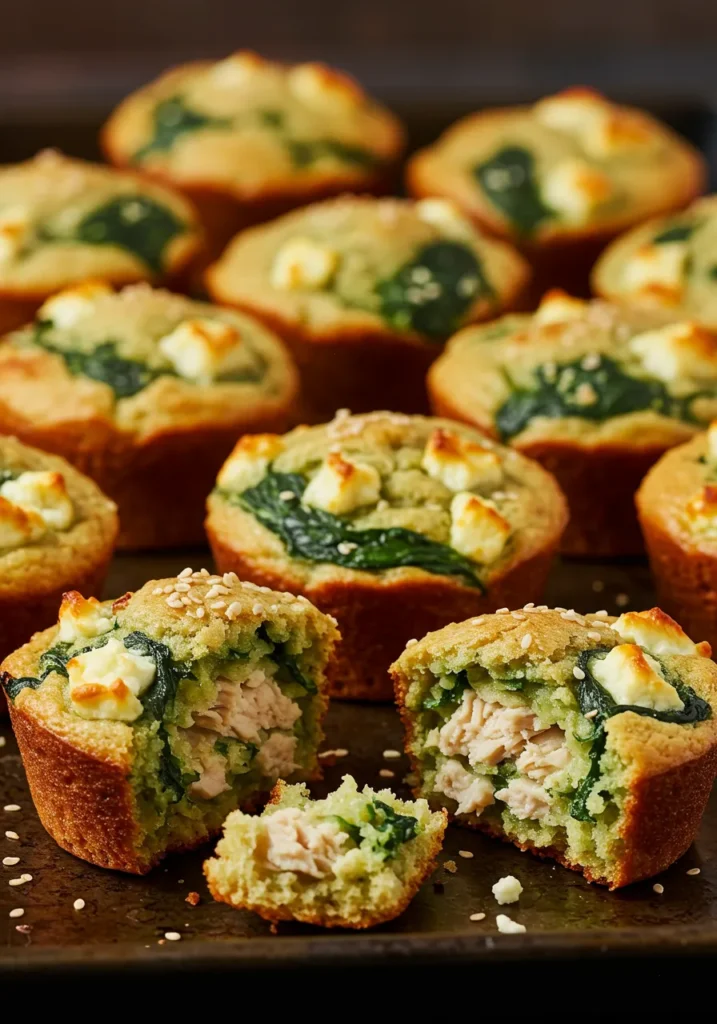 5 Quick & Healthy Chicken Breakfast Recipes For You 6 Chicken, Spinach, and Feta Breakfast Muffins