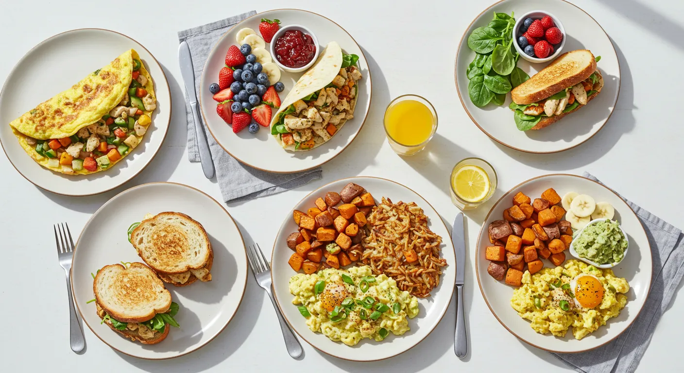 5 Quick & Healthy Chicken Breakfast Recipes For You 1 5 Quick & Healthy Chicken Breakfast Recipes For You