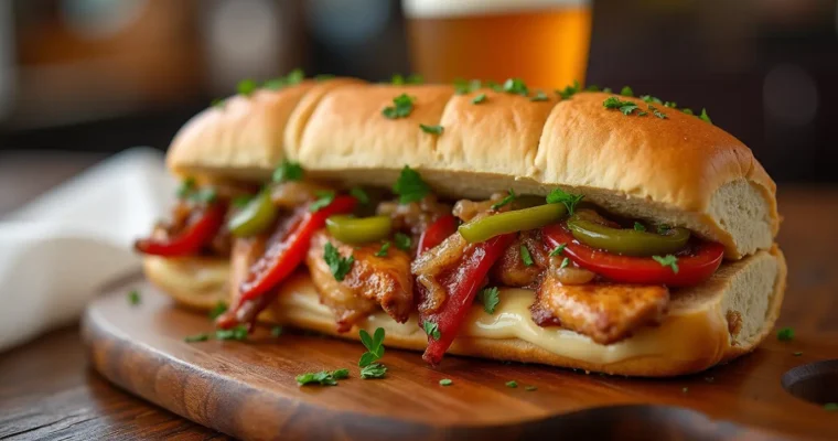 chicken philly cheesesteak recipe