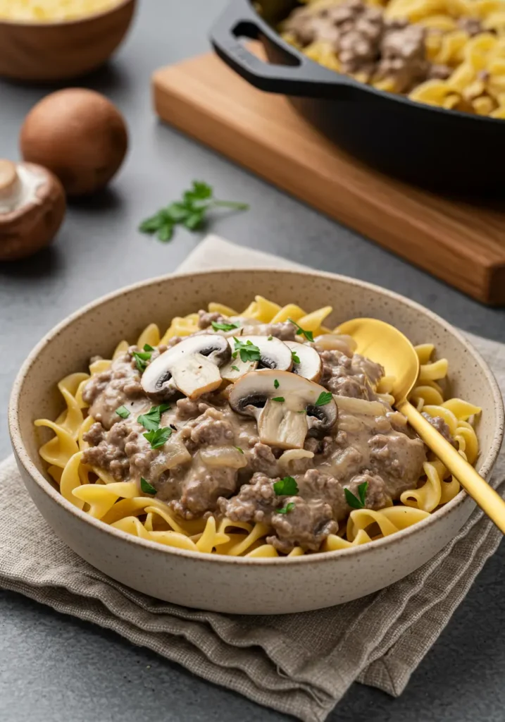 How to Make a Savory Ground Beef Noodle Recipe Tonight 3 ground beef and noodles recipe