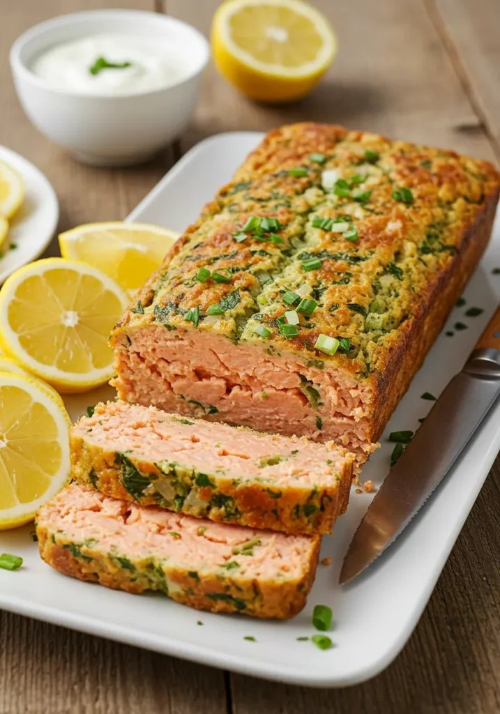 Ultimate Salmon Loaf Recipe with a Crispy Top 3 salmon loaf