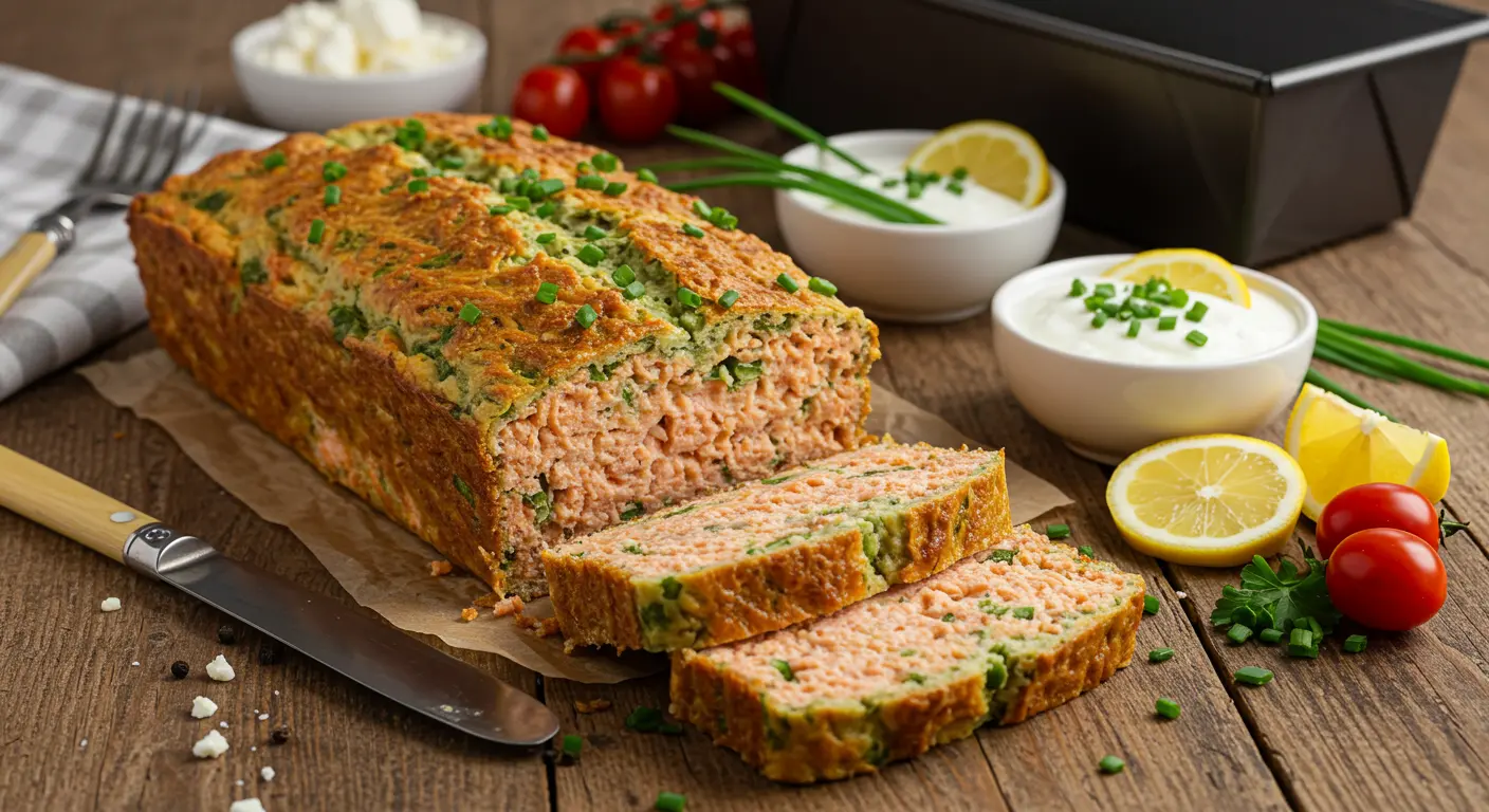 Ultimate Salmon Loaf Recipe with a Crispy Top 1 Ultimate Salmon Loaf Recipe with a Crispy Top