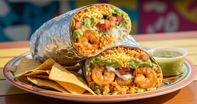 shrimp burrito