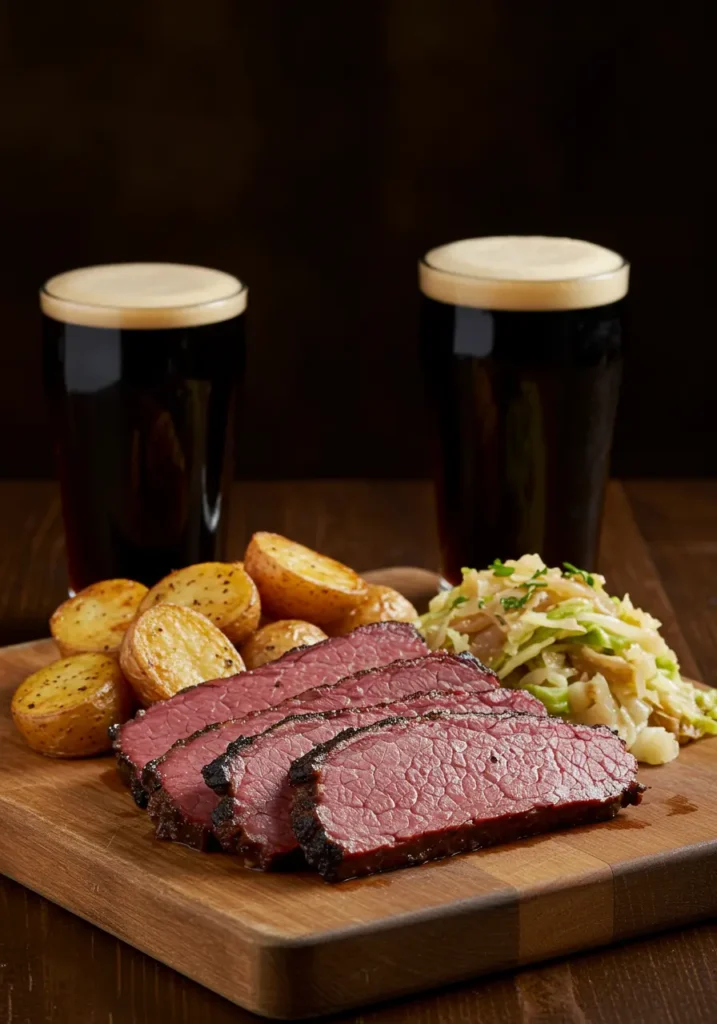 Quick Smoked Corned Beef Recipe: Rich & Smoky Flavor 3 smoking a corned beef brisket