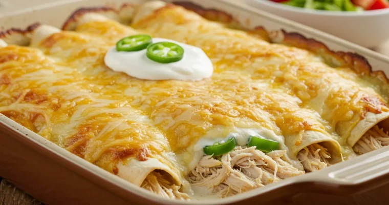 What Makes a Great White Chicken Enchilada Recipe