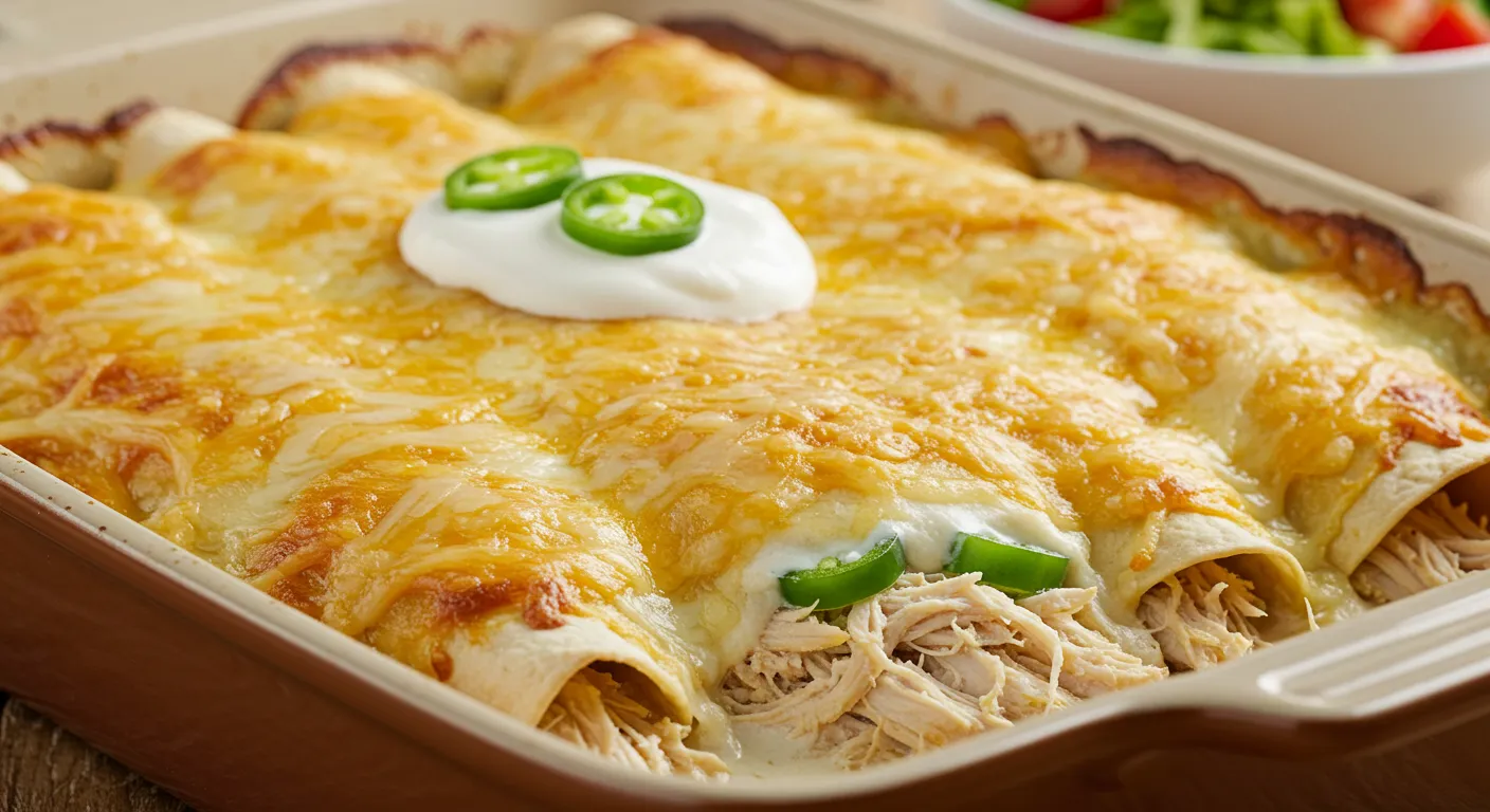 What Makes a Great White Chicken Enchilada Recipe 1 What Makes a Great White Chicken Enchilada Recipe