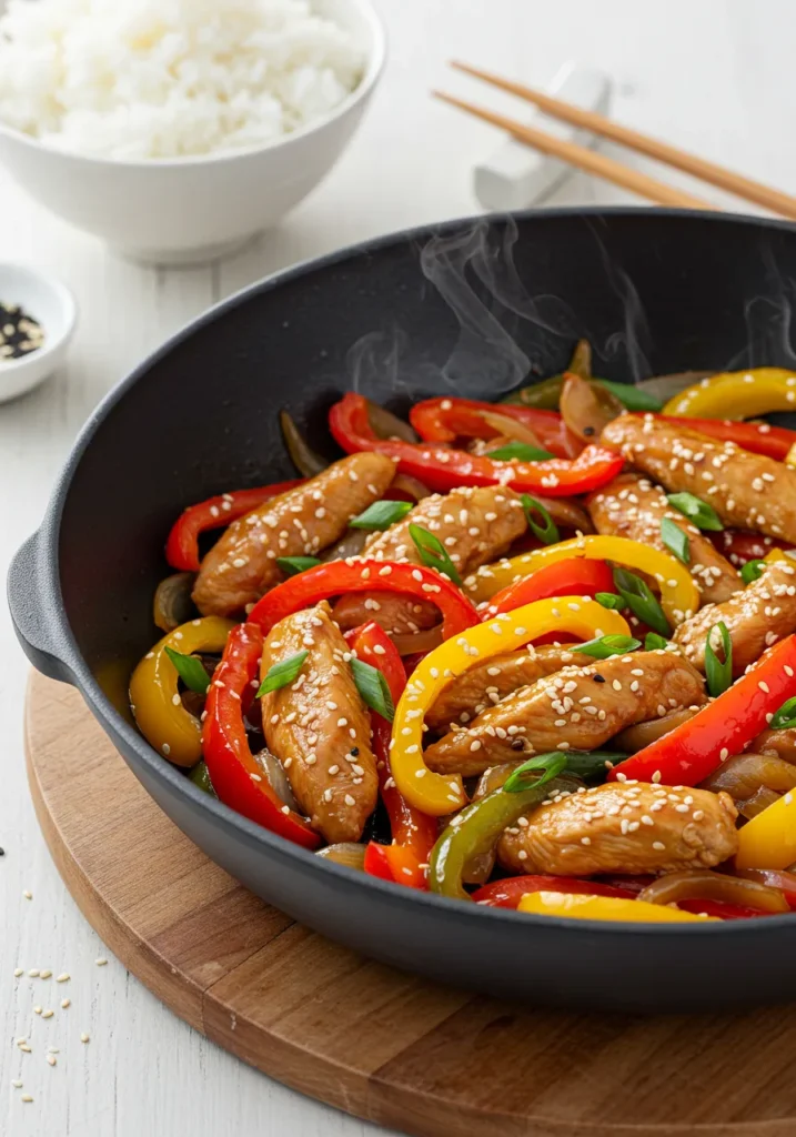 5 Easy Chicken and Bell Pepper Recipes for Busy Weeknights 2 One-Pan Chicken and Bell Pepper Stir-Fry