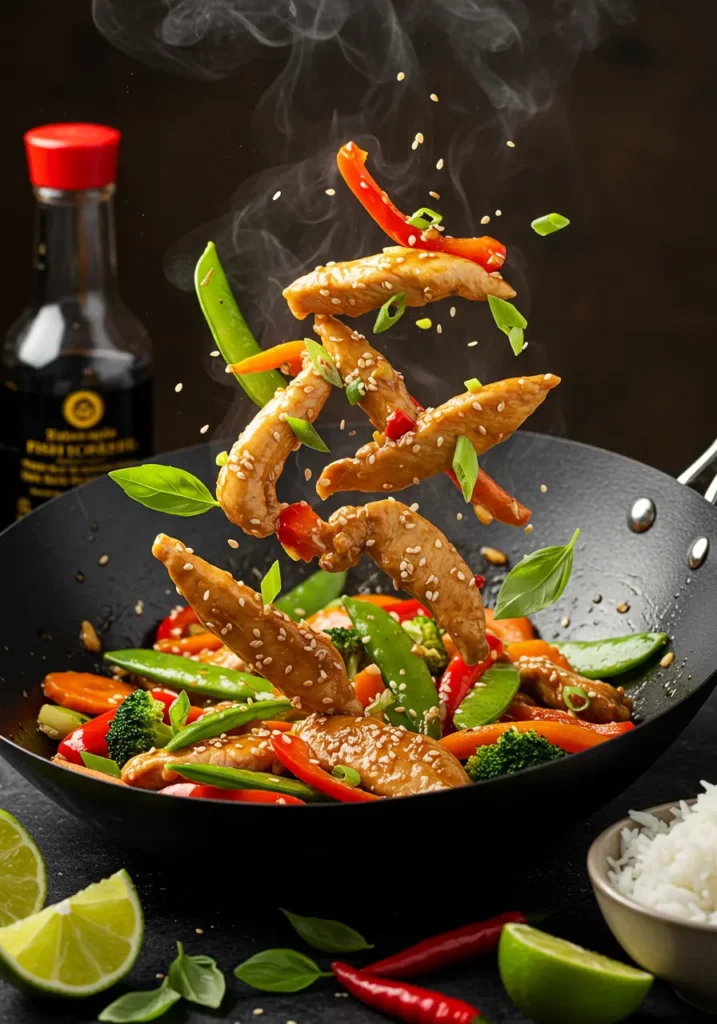 5 Easy High Protein Chicken Recipes for Every Day 6 Thai-Inspired Chicken and Vegetable Stir-Fry