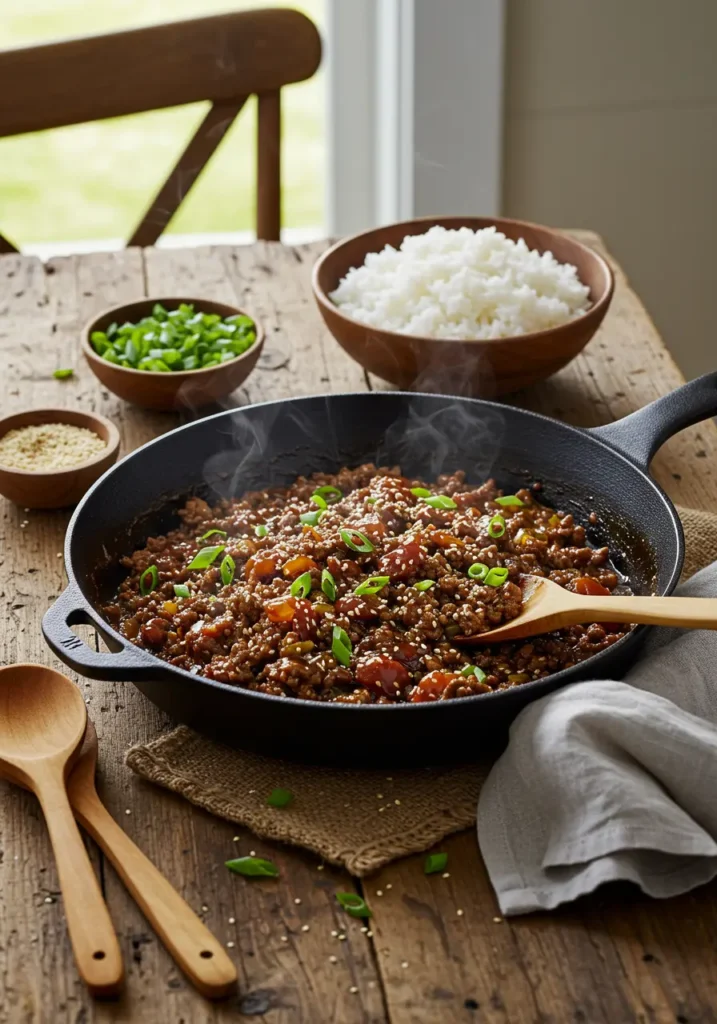 Authentic Mongolian Ground Beef Recipe You Can Make At Home 3 mongolian ground beef