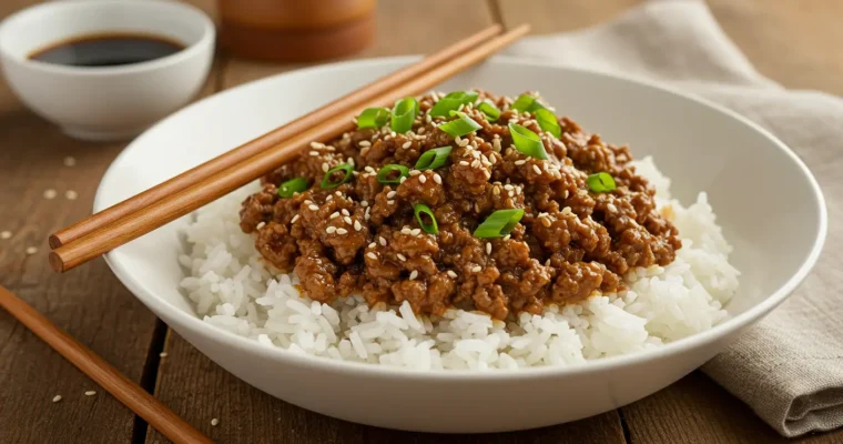 Authentic Mongolian Ground Beef Recipe You Can Make At Home
